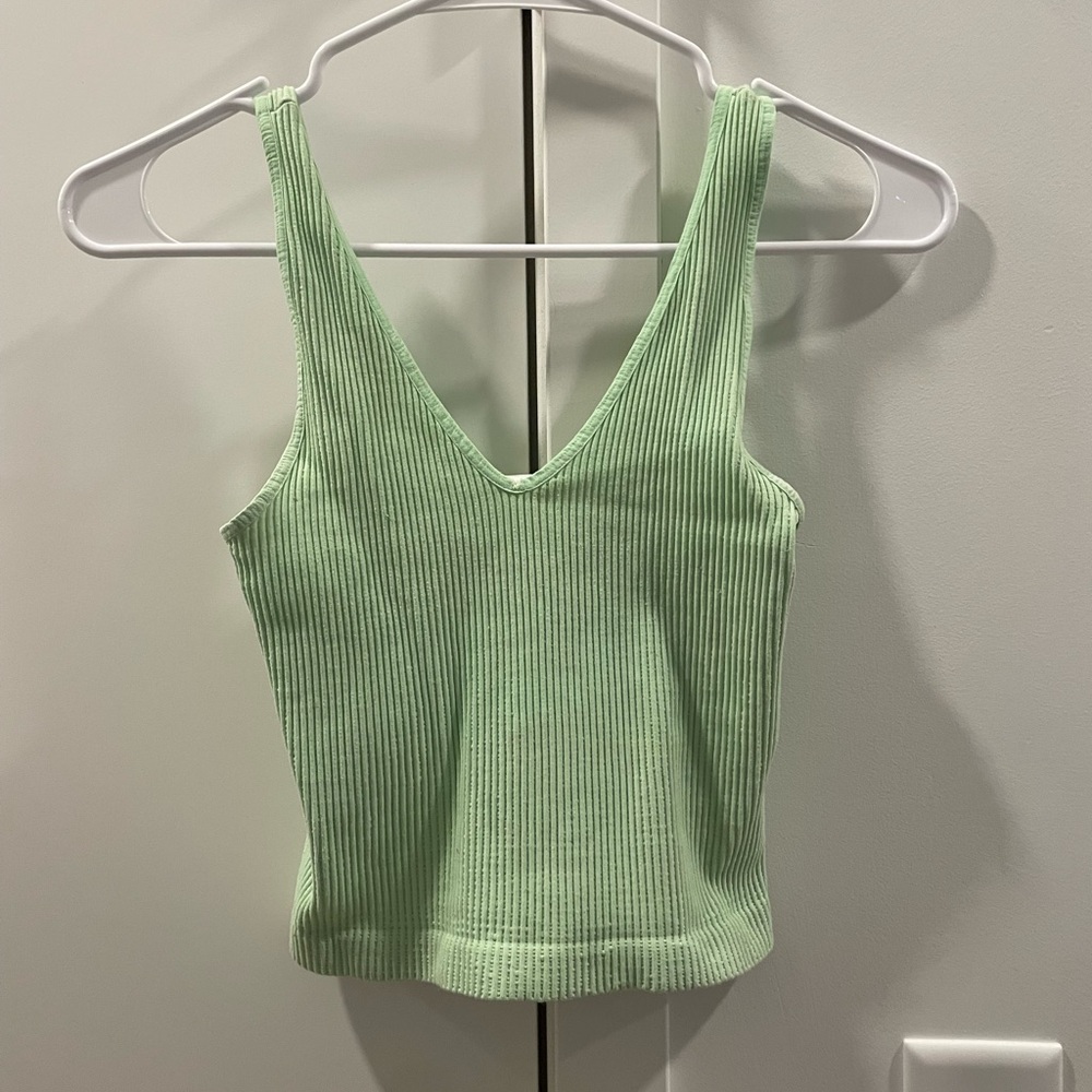 Bundle and save: Nikibiki seafoam green ribbed tank top